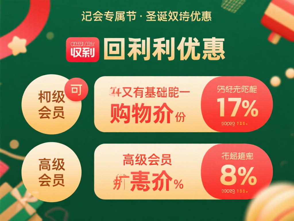 返利优惠：对于初级会员，可能仅享有基础的返利比例，